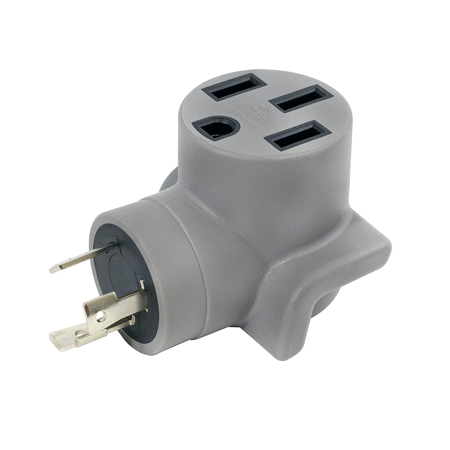 Buy AC WORKS EV Charging Adapter for Tesla Use (L6-30 30A 250V 3-Prong to Tesla)