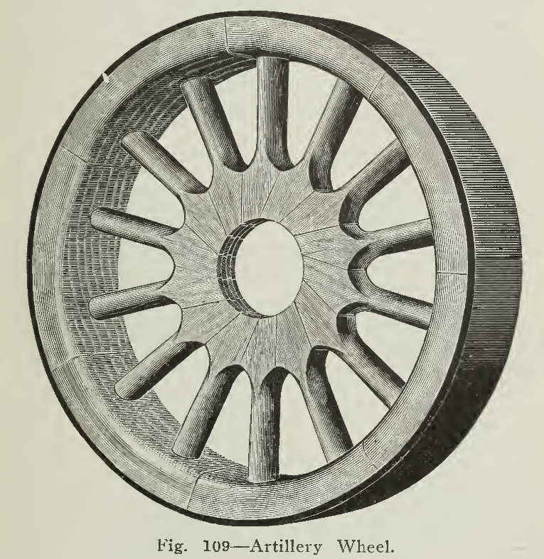 109 - Artillery Wheel. 